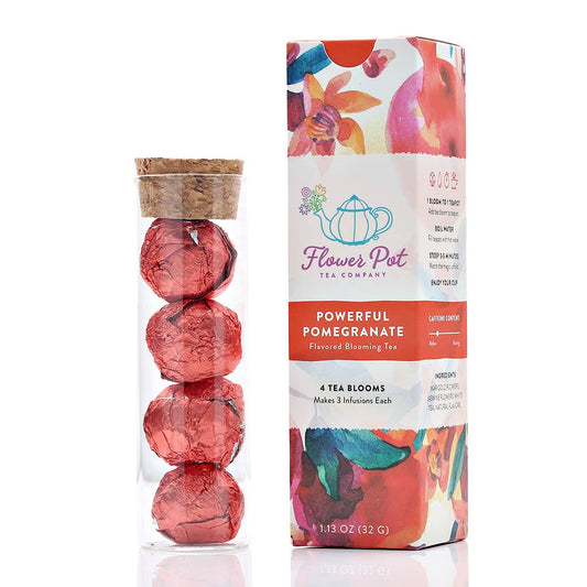Powerful Pomegranate Blooming Tea