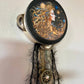 Charmed Mystical Moon Goddess Tambourine and Ribbon Wall Art,