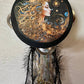 Charmed Mystical Moon Goddess Tambourine and Ribbon Wall Art,