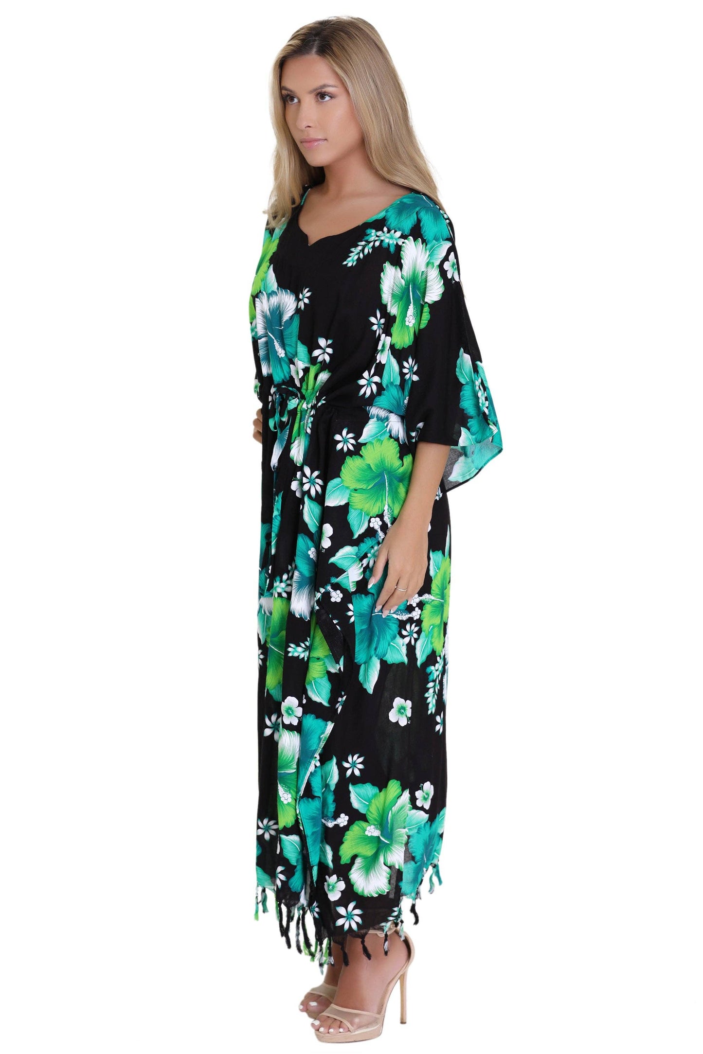 Tropical Print Cover Up