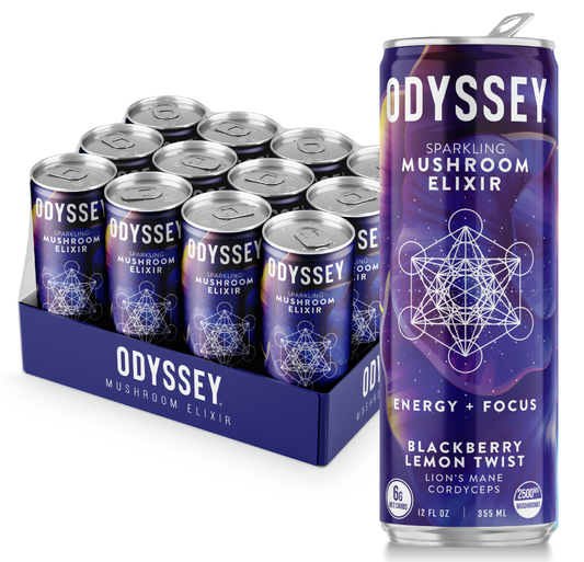 Blackberry Lemonade 85mg Sparkling Mushroom Energy