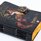 Traveler Leather Journal With Wolf Print Vintage Pages