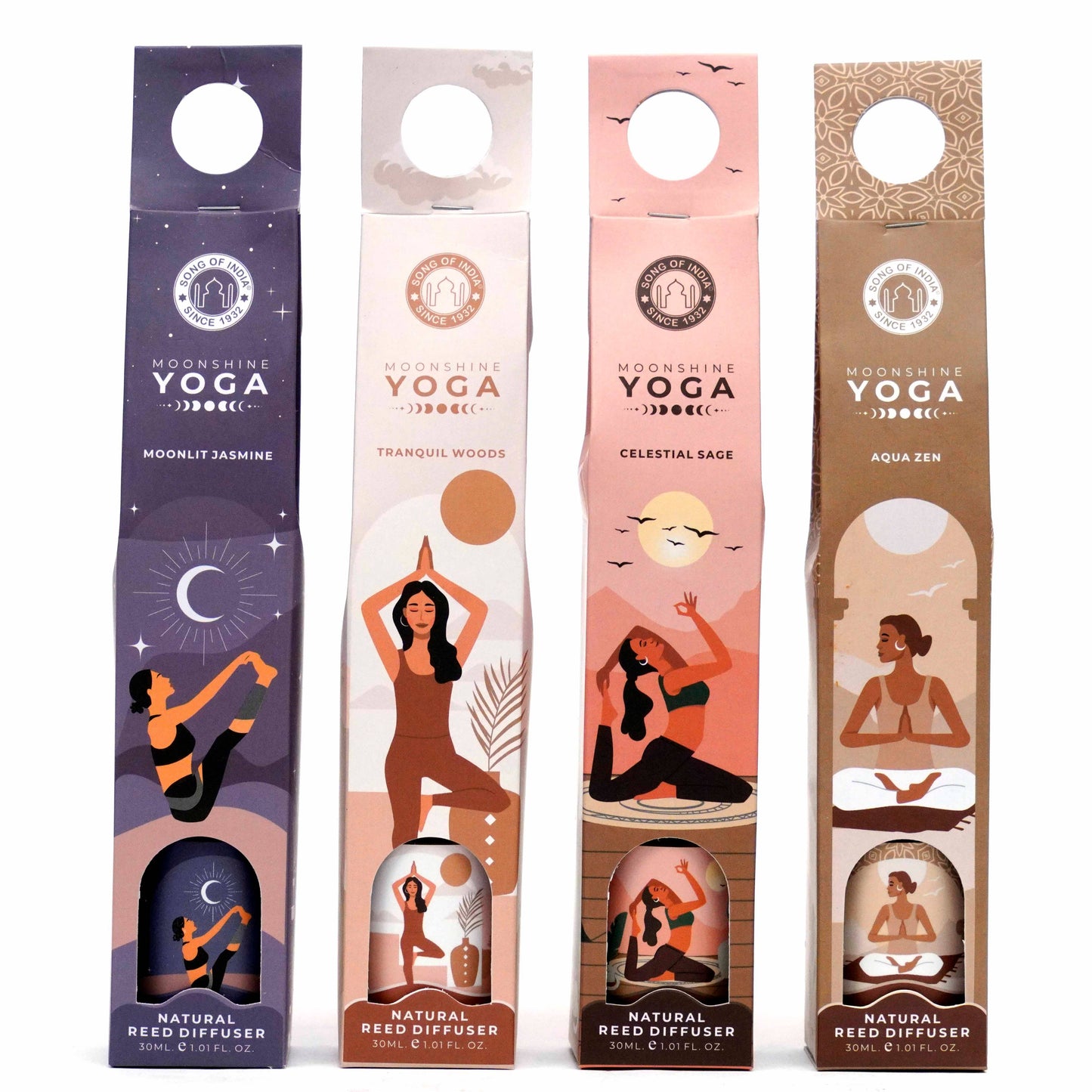 Moonlit Jasmine Yoga Reed Diffuser