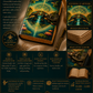 Mystic Turtle Leather Journal Handmade With Brass Lock And Deckle Edge Pages