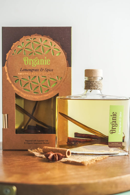 Organic Goodness Smudge Reed Diffuser - Lemongrass & Spice