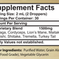 Eight Mushroom Tincture With Lion's Mane Reishi Chaga Cordyceps Shiitake Maitake