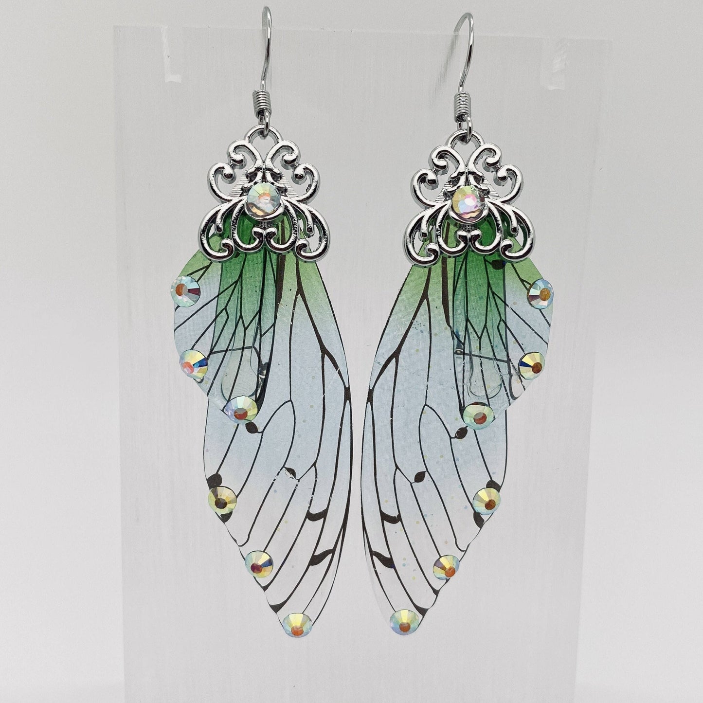 Handmade Fairy Wings Earrings