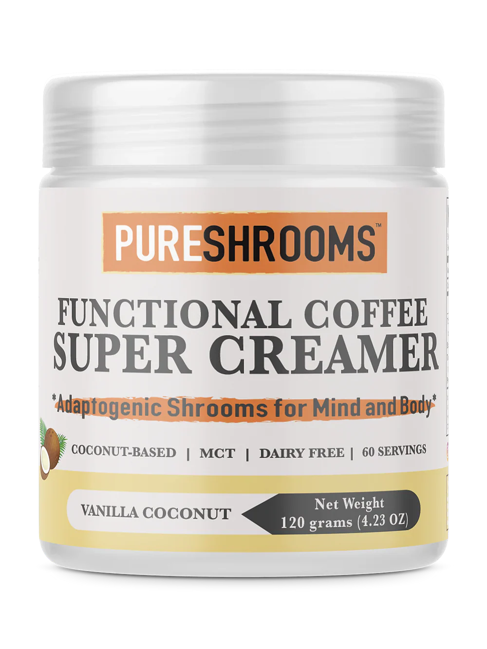 PureShrooms Functional Super Coffee Creamer (Vanilla)