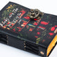 Handcrafted Leather Journal Notebook With Book Lover Print Quote Gift For Writers