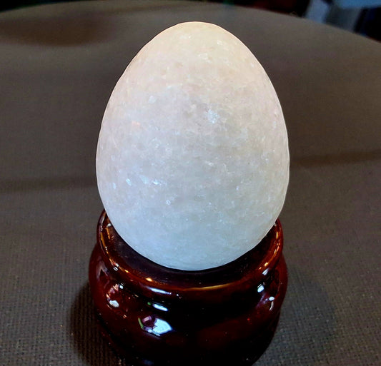 Calcite Egg Healing Stone Pocket Size Calming Energy
