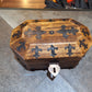 Wooden Multi Sided Treasure Box for Secret Keepsakes