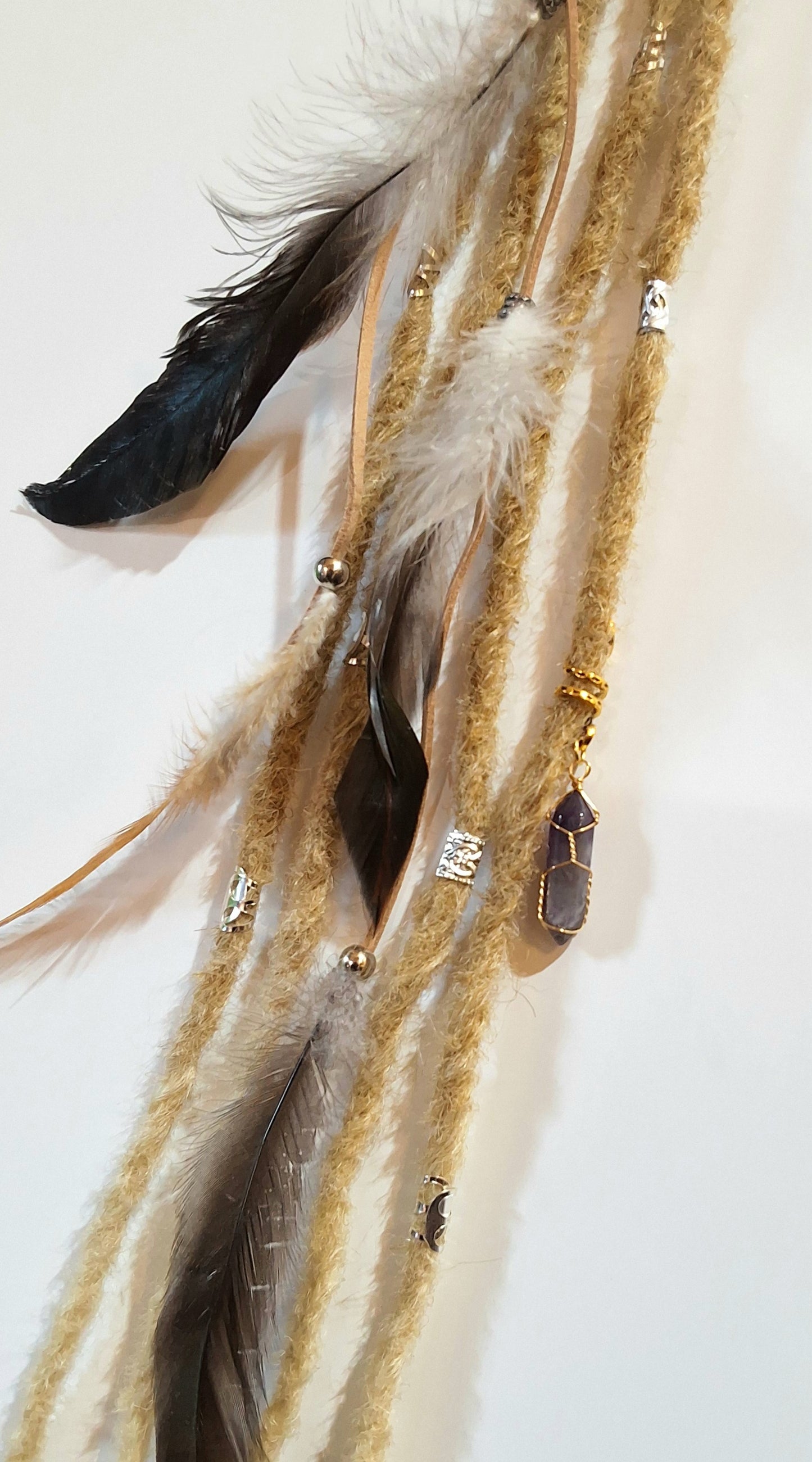 Handcrafted Bedazzled Dreadlocks