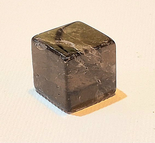 Smoky Quartz Cube