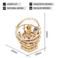 Starry Night Orrery Mechanical Music Box
