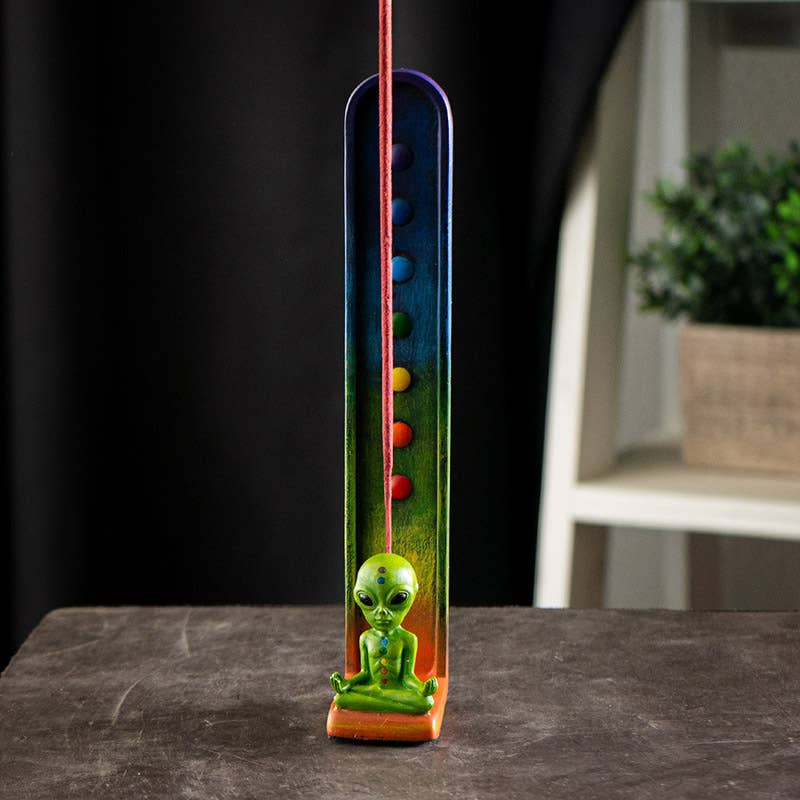 15943 Alien Chakra Incense Burner