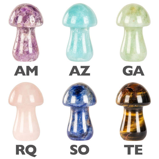 Tall Crystal Mushrooms