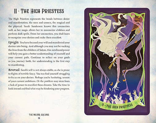 Hocus Pocus Tarot Deck And Guidebook Official Sanderson Sisters