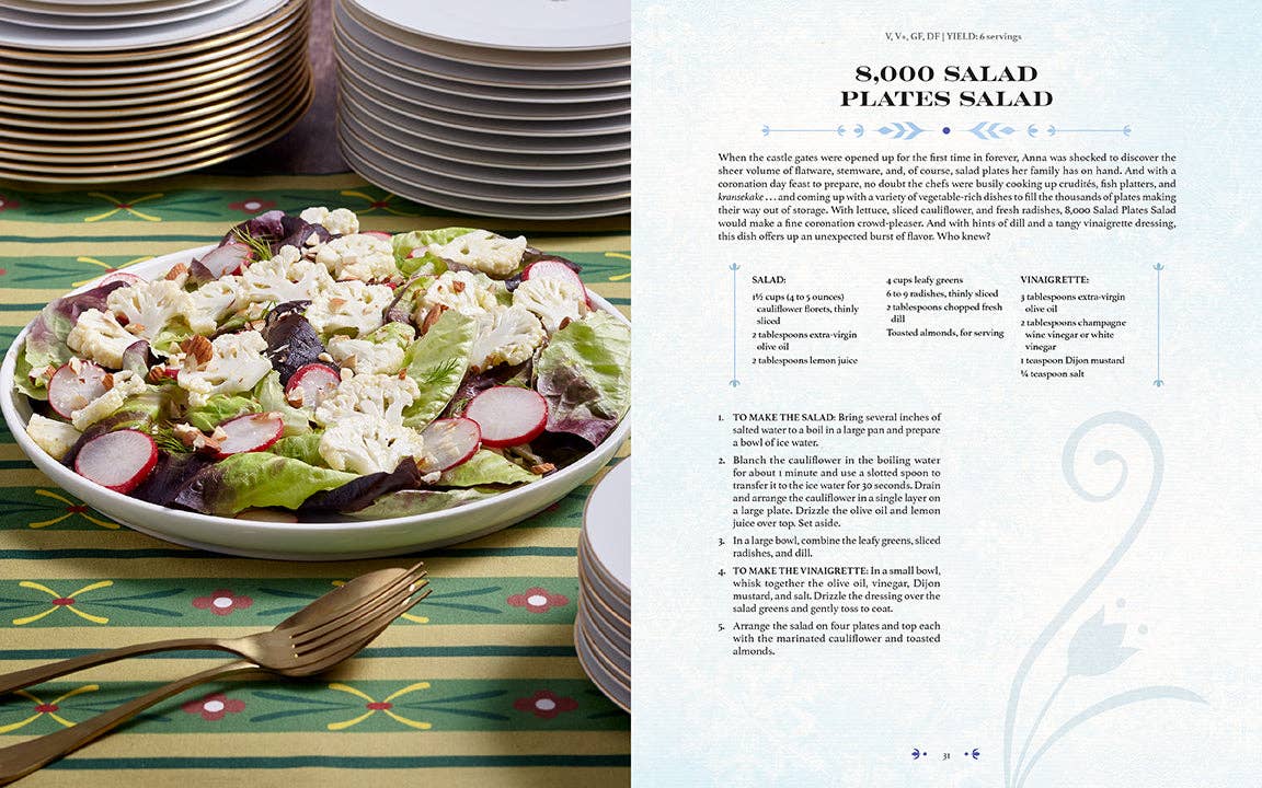 Disney Frozen Official Cookbook With Scandinavian Arendelle Recipes