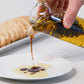 Napa Hand-Blown Glass 2-in-1 Oil & Vinegar Cruet w/ Corks -