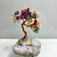 Wholesale Lot 5 Pcs Bonsai Tree with Angel Aura Base Crystal