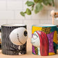 Nightmare Before Christmas 2 pc Sculpted Mugs (no retail box
