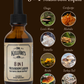 Eight Mushroom Tincture With Lion's Mane Reishi Chaga Cordyceps Shiitake Maitake