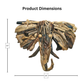 ELEPHANT - DRIFTWOOD WALL ART