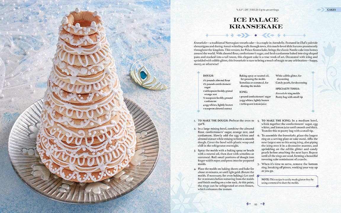 Disney Frozen Official Cookbook With Scandinavian Arendelle Recipes