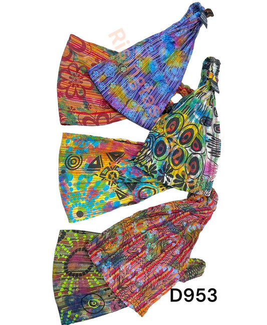 Cotton Tie Dye Headband D953