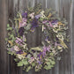 Beautify your home with the Pasadena Wreath, featuring natural eucalyptus and delicate dried flowers.