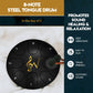 Steel Tongue Rain Drum Gift for Winter 6-inch/8-note