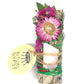 Ritual Sage Wand + Rose Quartz - 4"