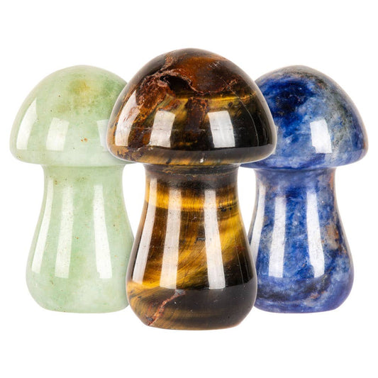 Tall Crystal Mushrooms