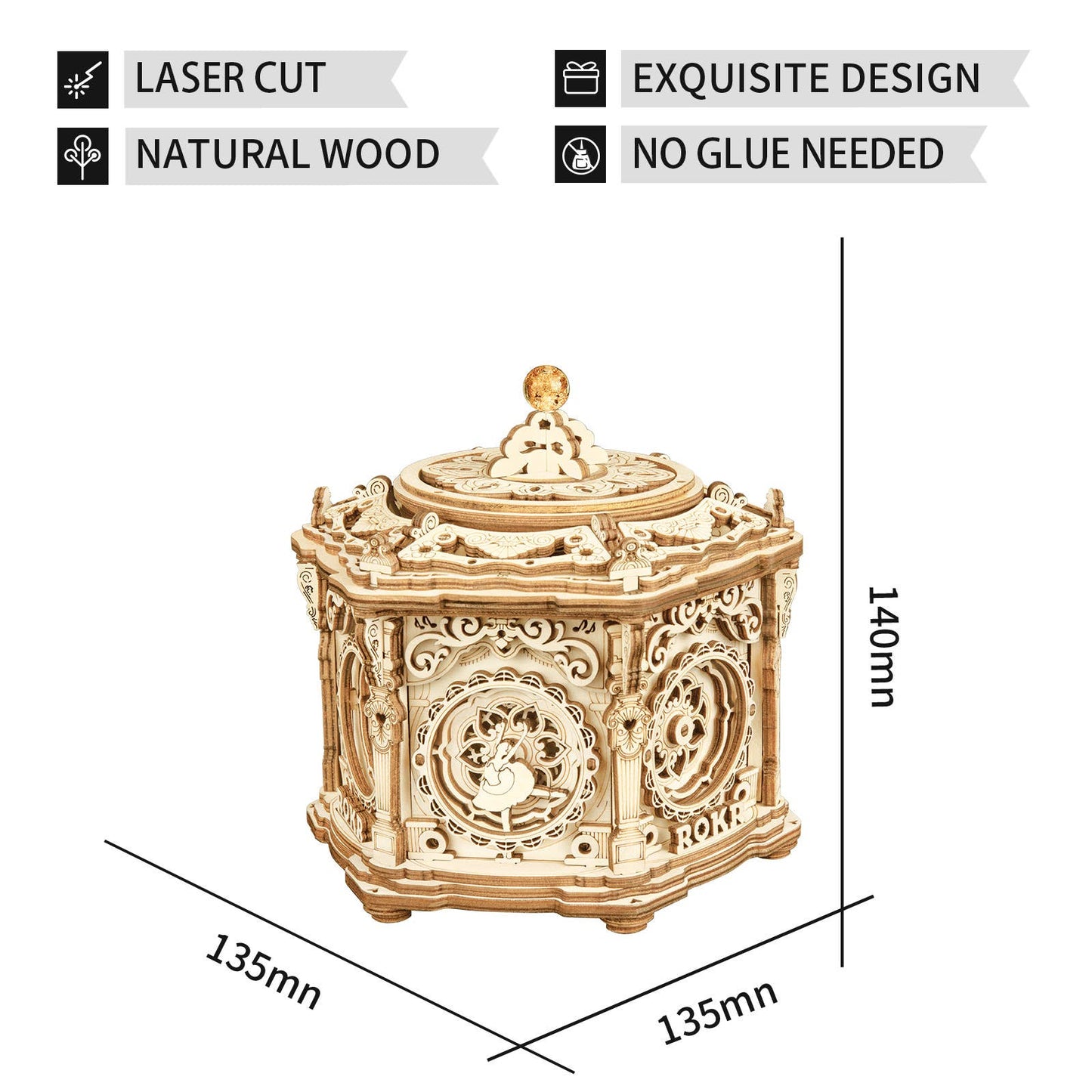 Secret Garden DIY Mechanical Music Box