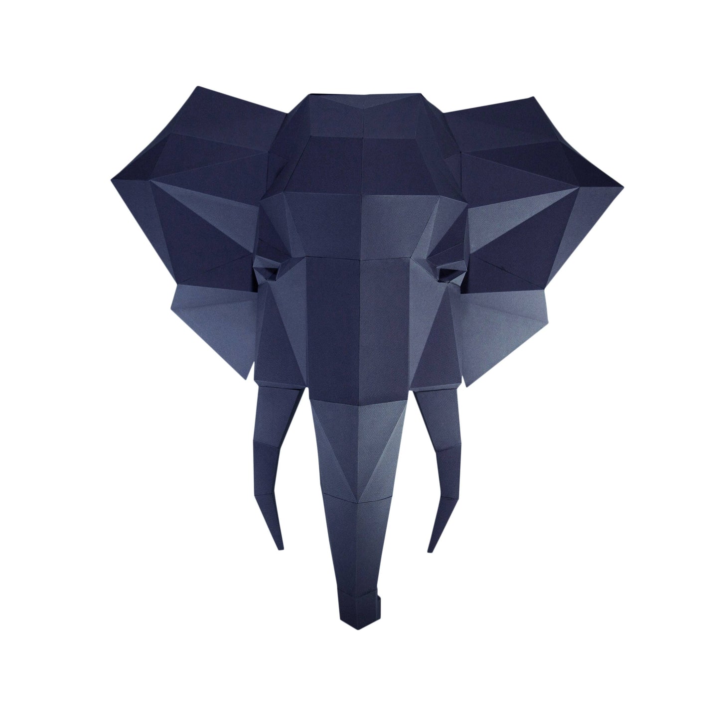 Elephant Head 3D PaperCraft Origami Wall Art