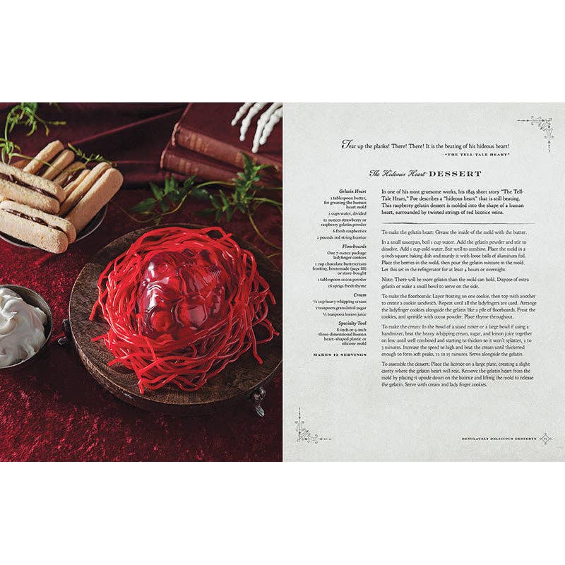 A Ravenous Feast Edgar Allan Poe Macabre Cookbook And Gothic Hosting Guide