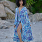 Long Sleeve Boho Kimonos, Wrap Dress , Case of mixed colors