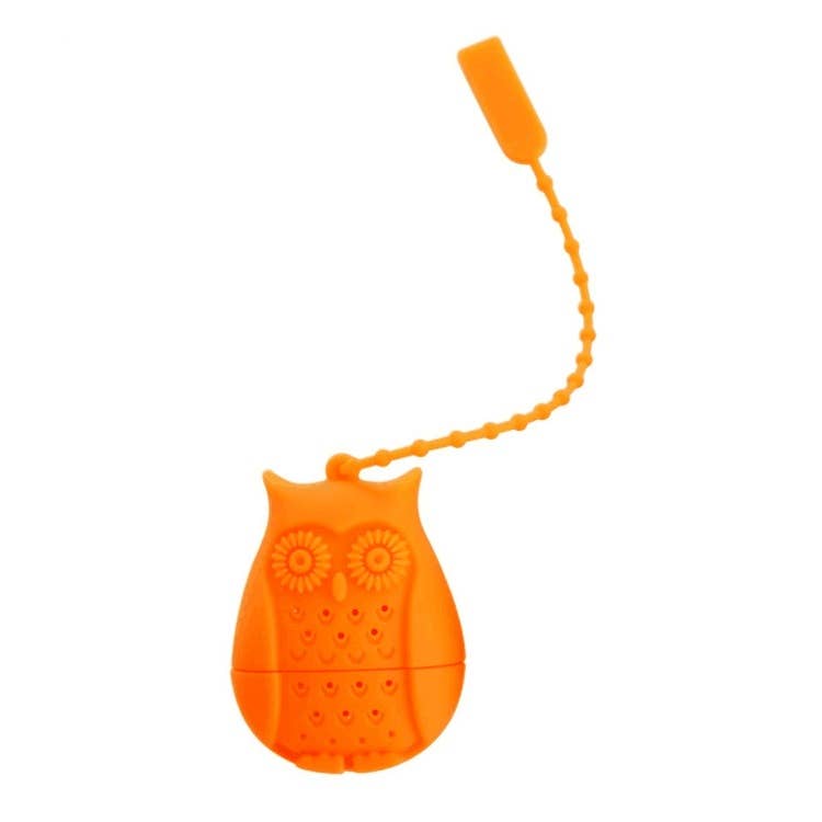Owl Tea Maker Silicone Tea Drain