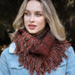Soft and Warm Marled Knit Infinity Loop Scarf ♾️