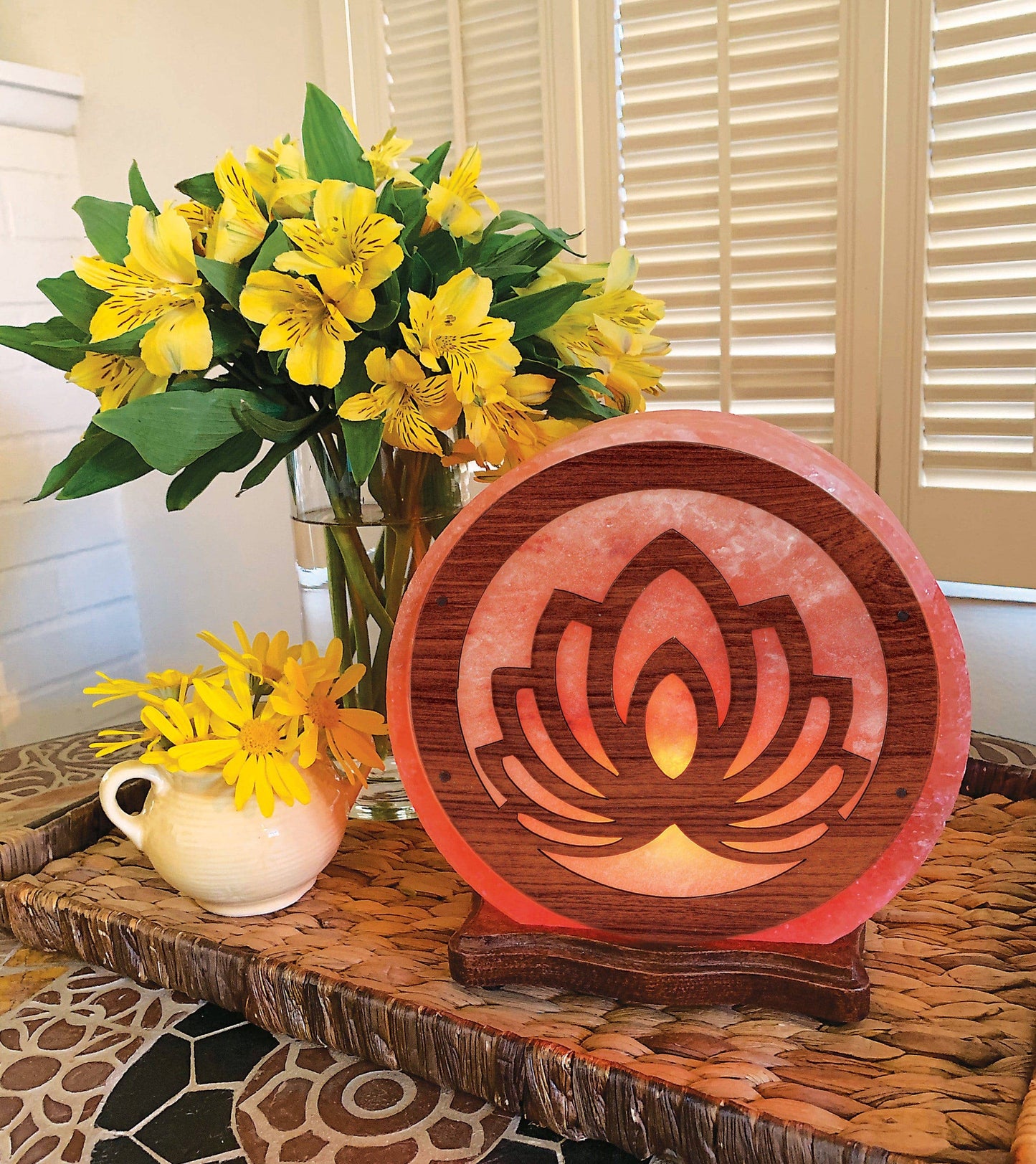 Crystal Himalayan Salt Lamp - Large (RK2)