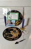 Complete Pendulum Kit with One of a Kind Handmade Pendulums