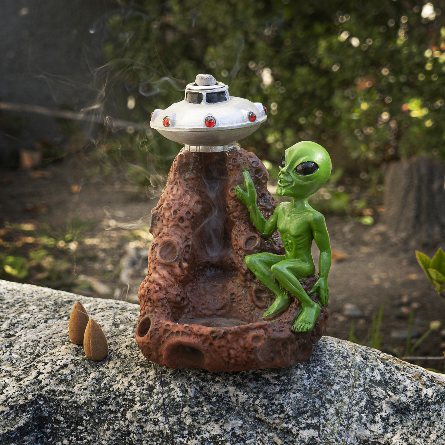 Alien UFO Back flow burner