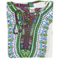 Traditional Dashiki Print Cover Up