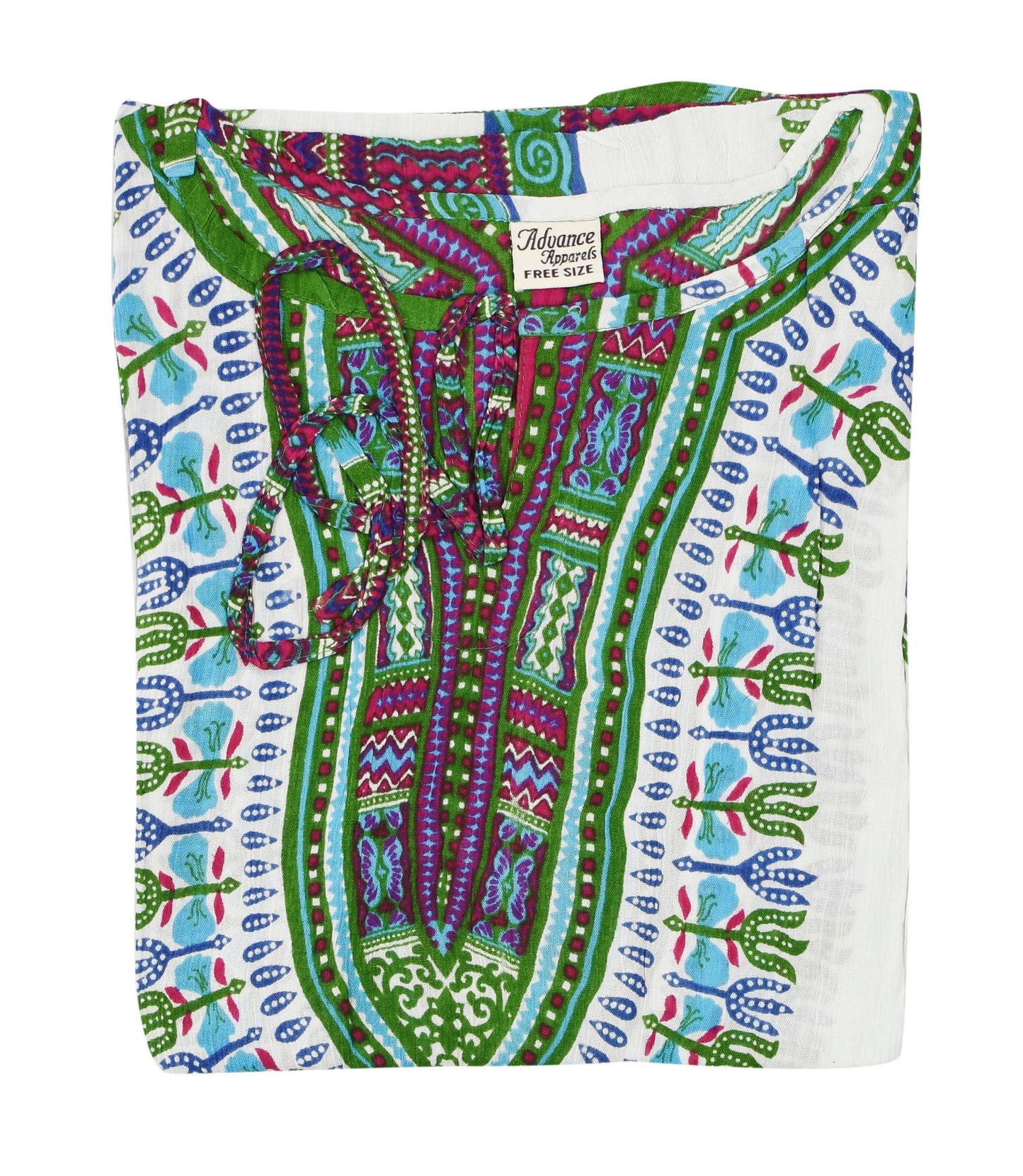 Traditional Dashiki Print Cover Up