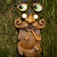 Tree Face bird feeder