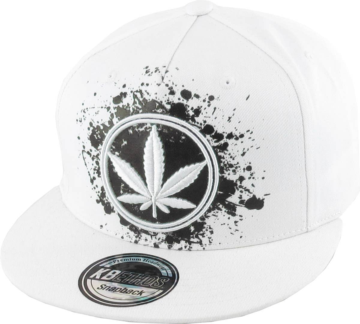 MARIJUANA LEAF SNAPBACK