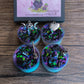 Witchy Woman Tealight Crystal Candles, Ritual Candles