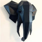 Elephant Head 3D PaperCraft Origami Wall Art