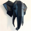 Elephant Head 3D PaperCraft Origami Wall Art