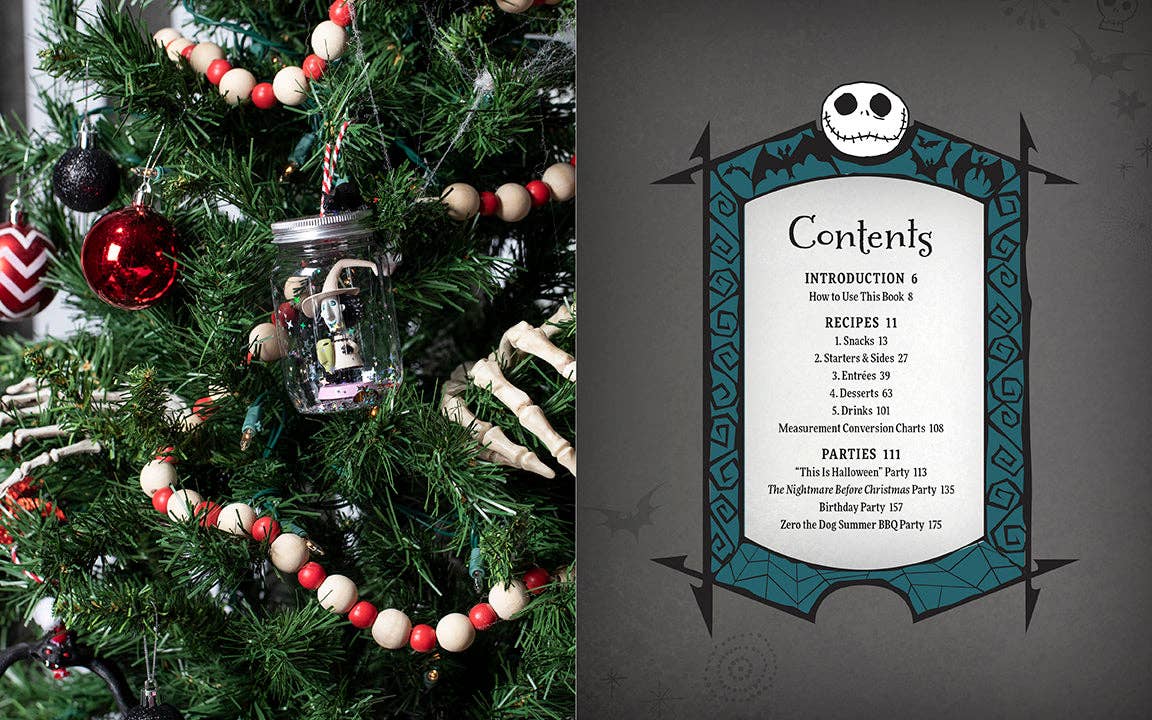 The Nightmare Before Christmas Official Cookbook Entertaining Guide